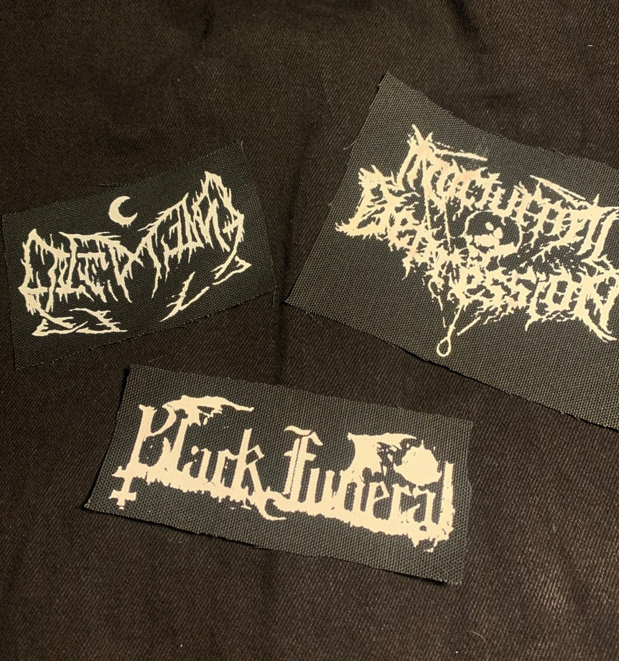 Black Metal Patches