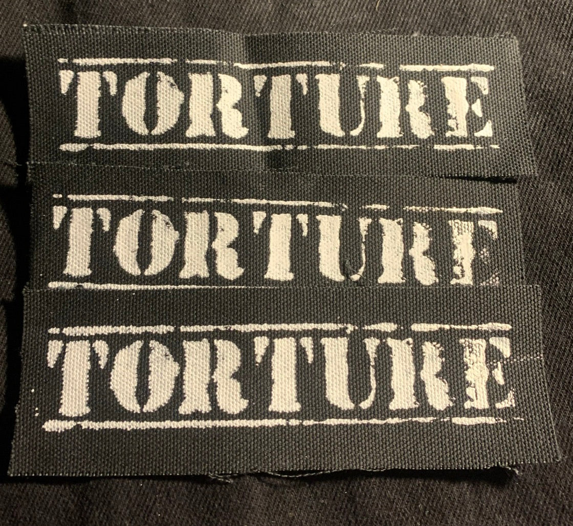 Torture Logo Patches