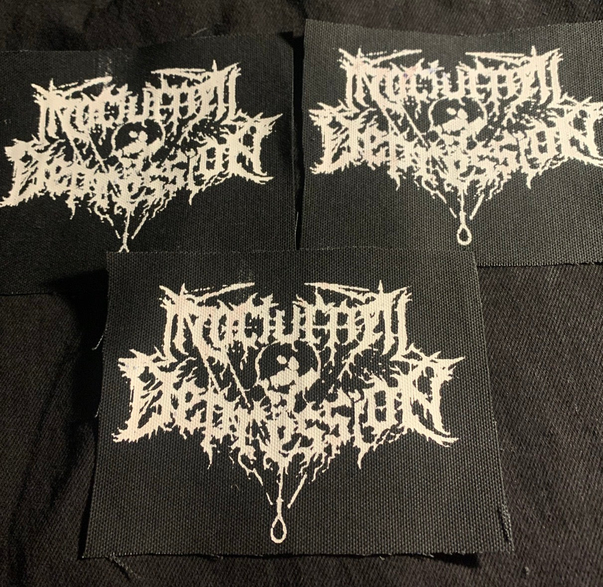Nocturnal Depression Logo Patches